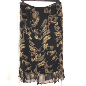 Vintage Putumayo Rayon Skirt, Size M